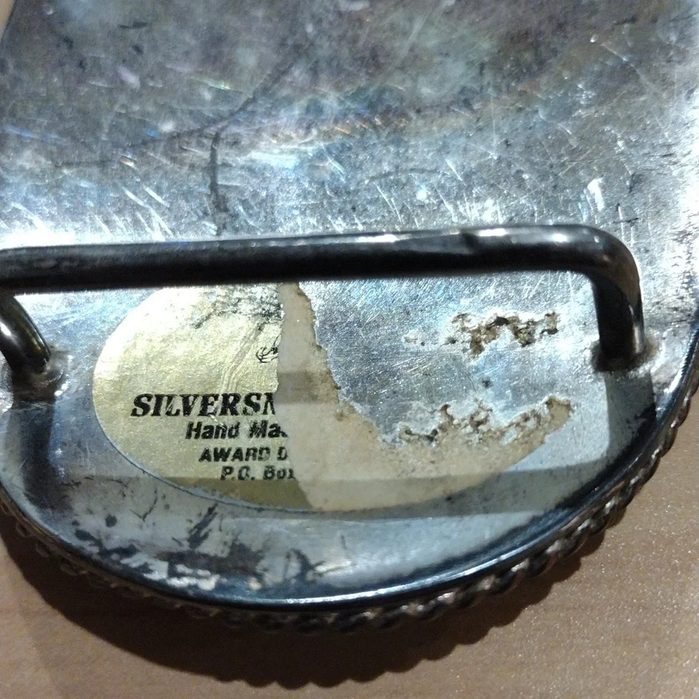 Montana Silver Smith's Belt buckle - Picture 3 of 3